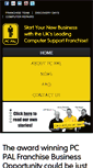 Mobile Screenshot of franchise.pcpal.co.uk